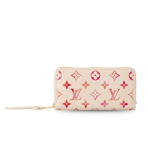 louis vuitton sarah wallet empreinte rose|zippy wallet louis vuitton.